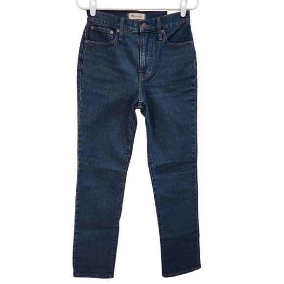 Madewell The Perfect Vintage Jeans Tapered Leg Slim Fit Haight Wash Size 26 NWT - Picture 1 of 10